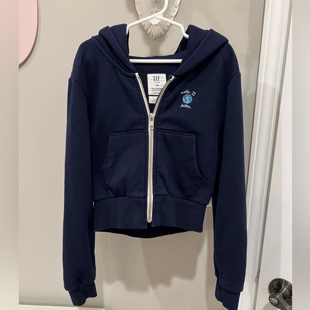 Navy hoodie